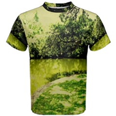 Lake Park 9 Men s Cotton Tee by bestdesignintheworld