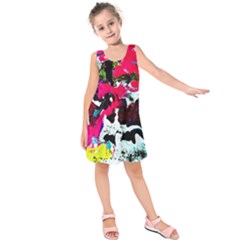 Buffulo Vision 1/1 Kids  Sleeveless Dress by bestdesignintheworld