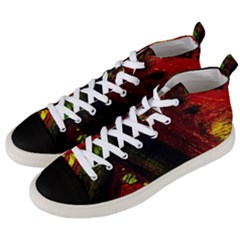 Secret Sign Of Masons 6 Men s Mid-top Canvas Sneakers by bestdesignintheworld