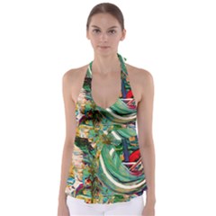 Matters Most 3 Babydoll Tankini Top