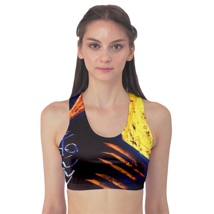 Cryptography Of The Planet 2 Sports Bra