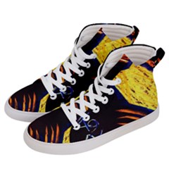 Cryptography Of The Planet 2 Men s Hi-top Skate Sneakers by bestdesignintheworld