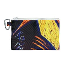 Cryptography Of The Planet 2 Canvas Cosmetic Bag (medium) by bestdesignintheworld