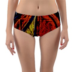 Cryptography Of The Planet 9 Reversible Mid-waist Bikini Bottoms by bestdesignintheworld