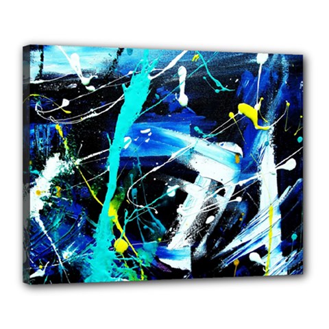 My Brain Reflecrion 1/1 Canvas 20  X 16  by bestdesignintheworld