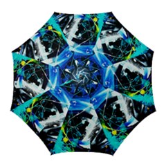 My Brain Reflecrion 1/1 Golf Umbrellas by bestdesignintheworld