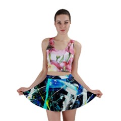 My Brain Reflecrion 1/1 Mini Skirt by bestdesignintheworld