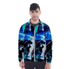 My Brain Reflecrion 1/1 Wind Breaker (men) by bestdesignintheworld