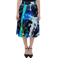 My Brain Reflecrion 1/1 Folding Skater Skirt by bestdesignintheworld