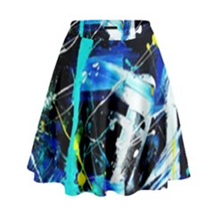 My Brain Reflecrion 1/1 High Waist Skirt by bestdesignintheworld