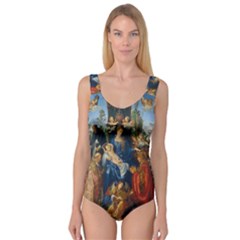 Feast Of The Rosary - Albrecht Dürer Princess Tank Leotard  by Valentinaart