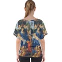 Feast of the Rosary - Albrecht Dürer V-Neck Dolman Drape Top View2