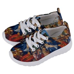 Feast Of The Rosary - Albrecht Dürer Kids  Lightweight Sports Shoes by Valentinaart