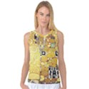 The Embrace - Gustav Klimt Women s Basketball Tank Top View1