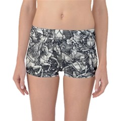 Four Horsemen Of The Apocalypse - Albrecht Dürer Boyleg Bikini Bottoms by Valentinaart