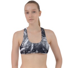 Death And The Devil - Albrecht Dürer Criss Cross Racerback Sports Bra by Valentinaart