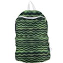 Modern Wavy Stripes Pattern Foldable Lightweight Backpack View1