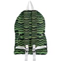 Modern Wavy Stripes Pattern Foldable Lightweight Backpack View2