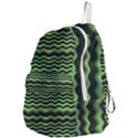 Modern Wavy Stripes Pattern Foldable Lightweight Backpack View4