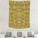 Golden Stars In Modern Renaissance Style Medium Tapestry View2