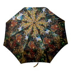 Flowers And Mirror Folding Umbrellas by bestdesignintheworld