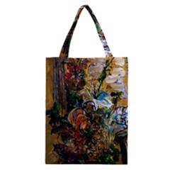 Flowers And Mirror Classic Tote Bag by bestdesignintheworld