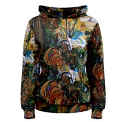 Flowers And Mirror Women s Pullover Hoodie by bestdesignintheworld