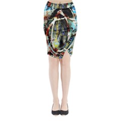 Egg In The Duck Midi Wrap Pencil Skirt by bestdesignintheworld