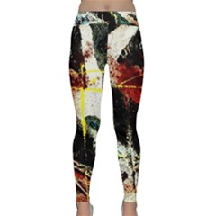 Egg In The Duck   Needle In The Egg Classic Yoga Leggings by bestdesignintheworld