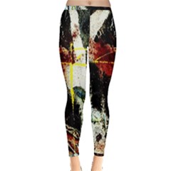 Egg In The Duck   Needle In The Egg Inside Out Leggings by bestdesignintheworld