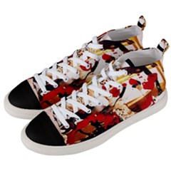 In Ireland 3 Men s Mid-top Canvas Sneakers by bestdesignintheworld