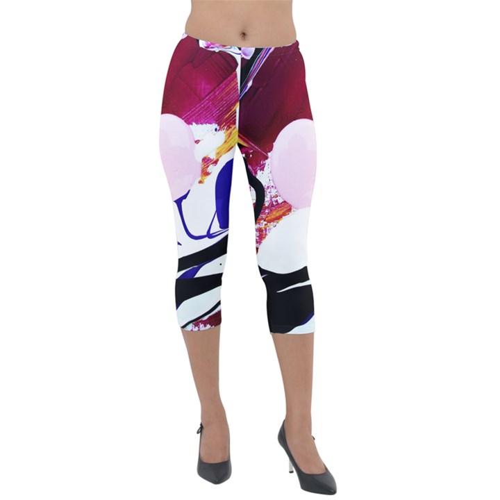 Immediate Attraction 8 Lightweight Velour Capri Leggings 