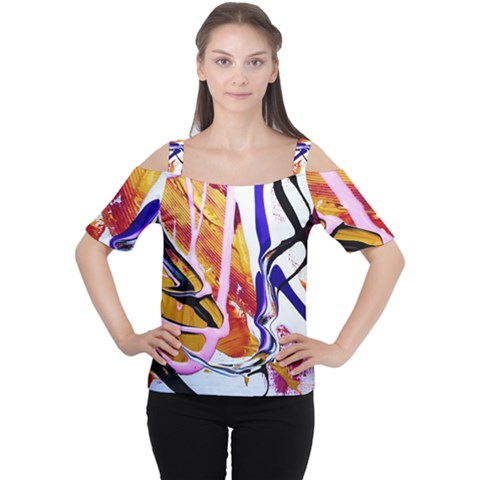 Immediate Attraction 6 Cutout Shoulder Tee by bestdesignintheworld