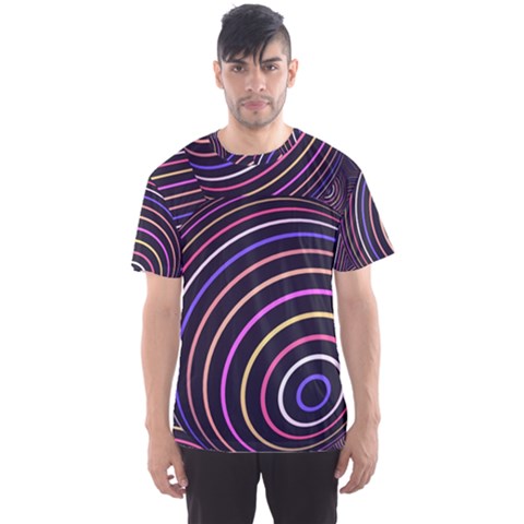 Abtract Colorful Spheres Men s Sports Mesh Tee by Modern2018