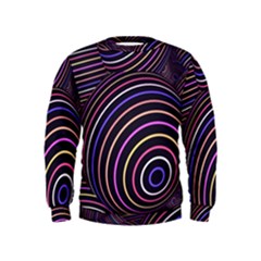 Abtract Colorful Spheres Kids  Sweatshirt