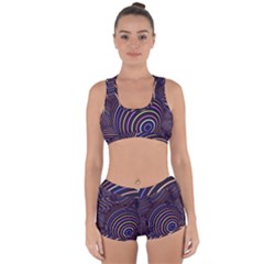 Abtract Colorful Spheres Racerback Boyleg Bikini Set by Modern2018