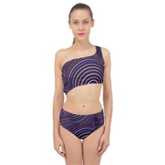 Abtract Colorful Spheres Spliced Up Swimsuit by Modern2018