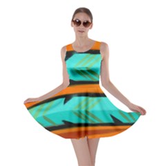 Abstract Art Artistic Skater Dress by Modern2018