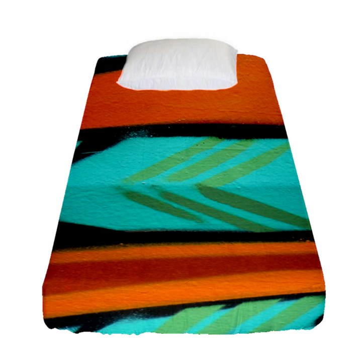 Abstract Art Artistic Fitted Sheet (Single Size)