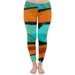 Abstract Art Artistic Classic Winter Leggings