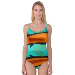 Abstract Art Artistic Camisole Leotard  by Modern2018