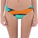 Abstract Art Artistic Reversible Hipster Bikini Bottoms View1