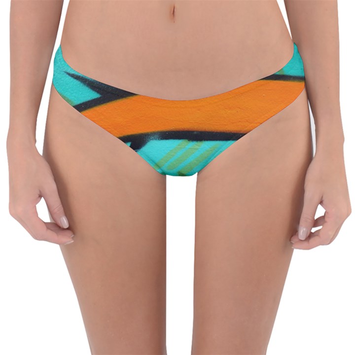 Abstract Art Artistic Reversible Hipster Bikini Bottoms