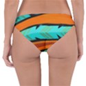 Abstract Art Artistic Reversible Hipster Bikini Bottoms View2