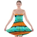 Abstract Art Artistic Strapless Bra Top Dress View1