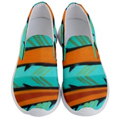 Abstract Art Artistic Men s Lightweight Slip Ons by Modern2018