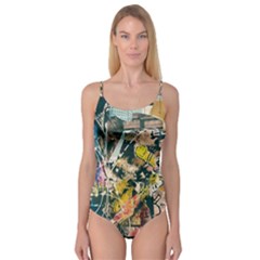 Abstract Art Berlin Camisole Leotard  by Modern2018