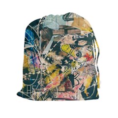 Abstract Art Berlin Drawstring Pouches (xxl) by Modern2018