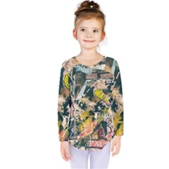 Abstract Art Berlin Kids  Long Sleeve Tee