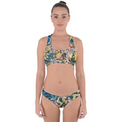 Abstract Art Berlin Cross Back Hipster Bikini Set by Modern2018